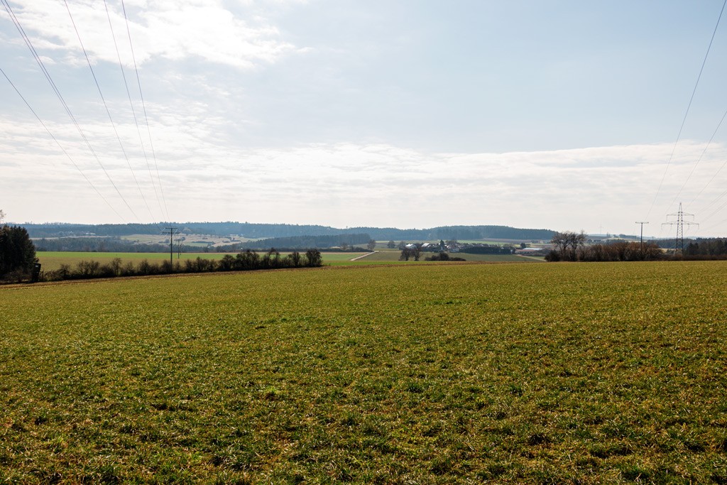 Aussicht auf Harlanden