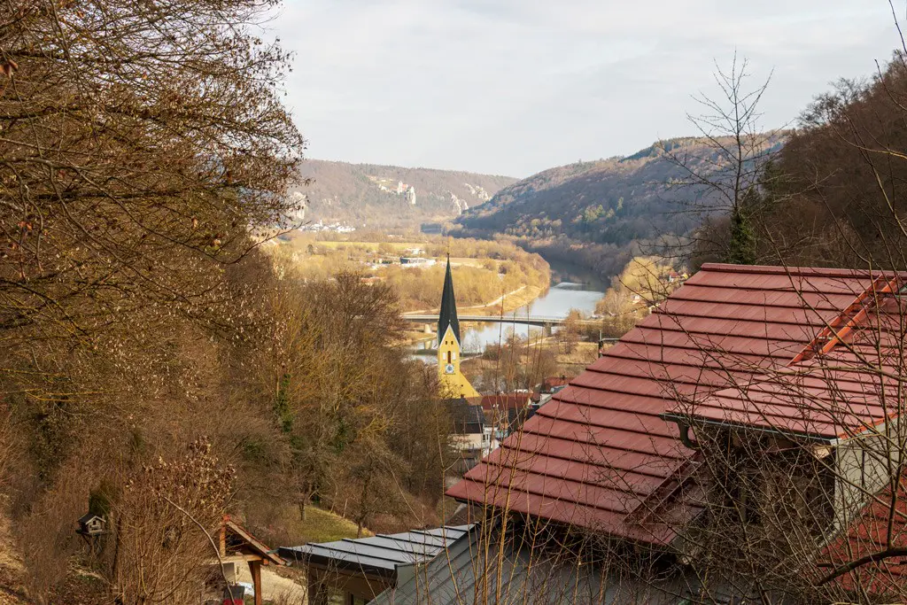 Ausblick auf Riedenburg