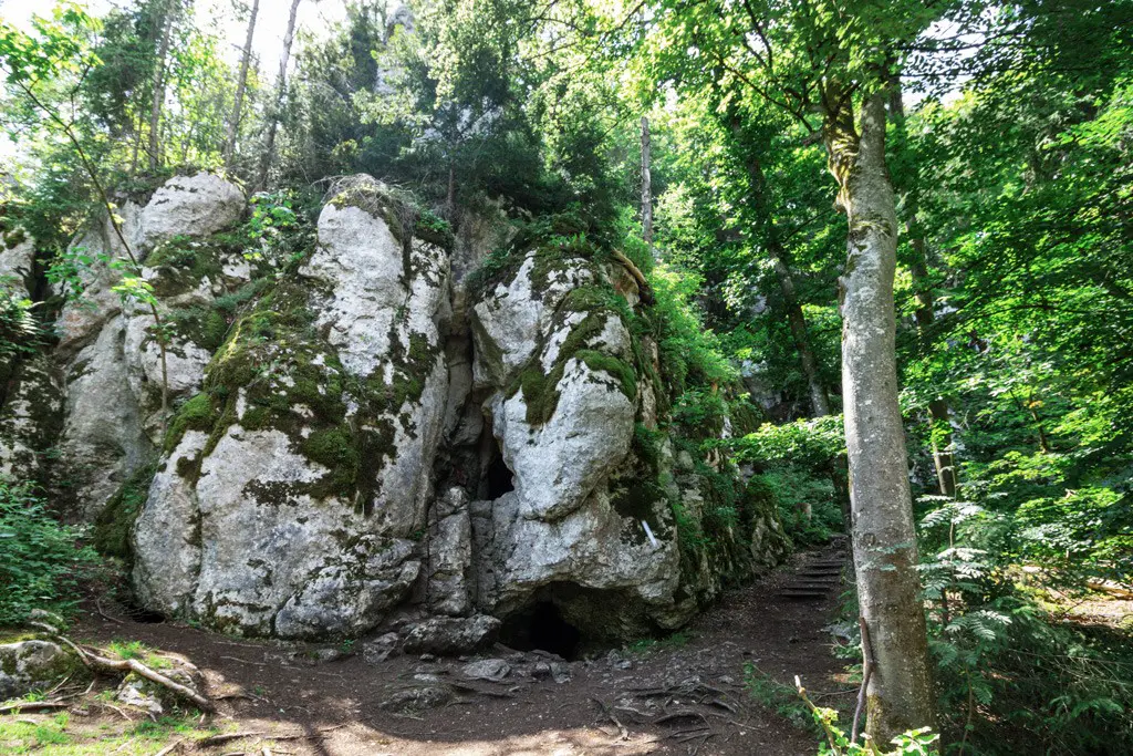 Klammhöhle Naturschutzgebiet Klamm und Kastlhäng Altmühltal