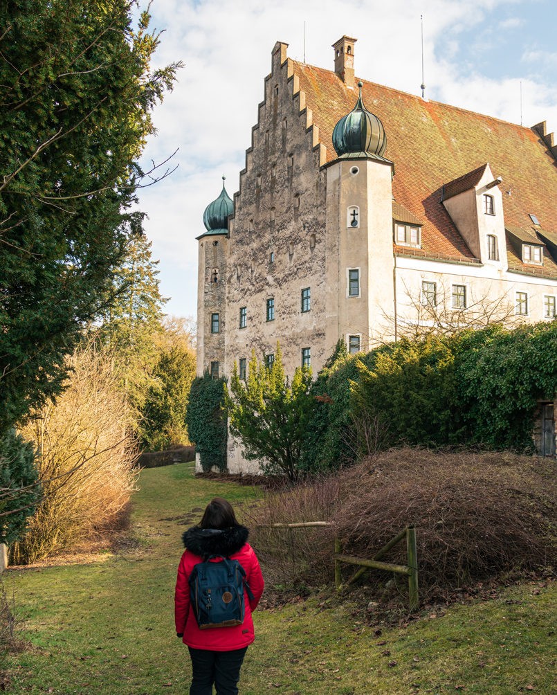 Wandern in Bayern Schloss Eggersberg