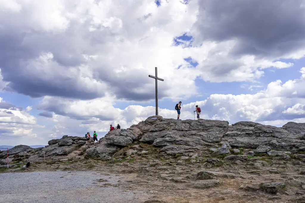 Gipfelriegel-Gipfelkreuz-Grosser-Arber