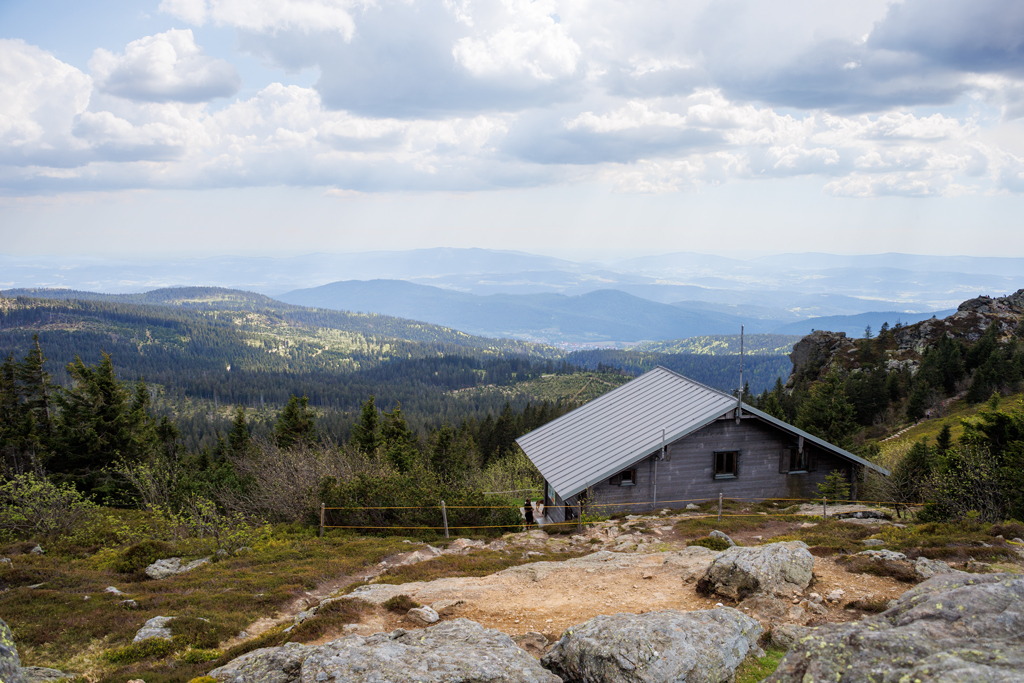 Zwieseler Hütte auf dem Grossen Arber