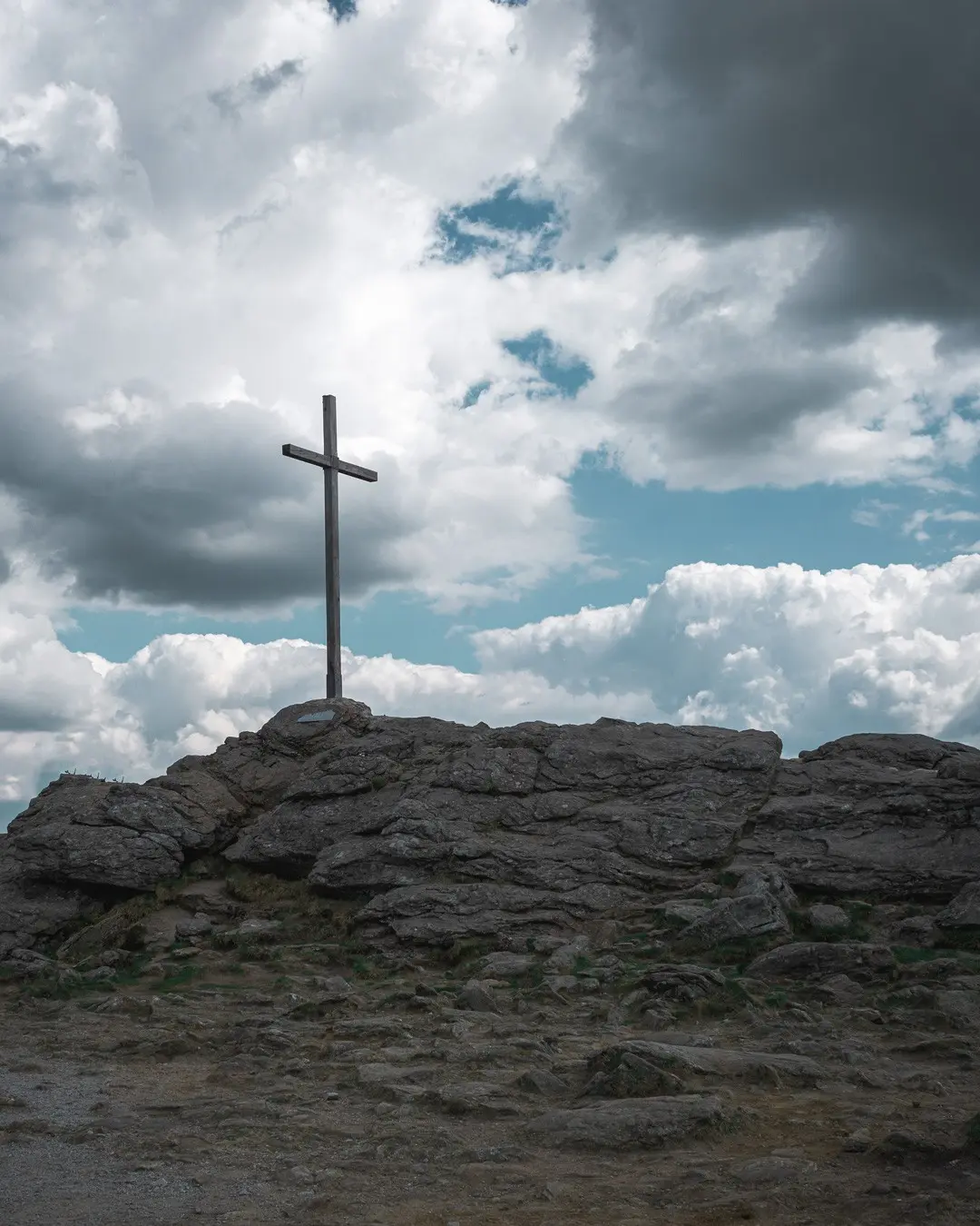 Großer Arber Gipfelkreuz Bayerischer Wald