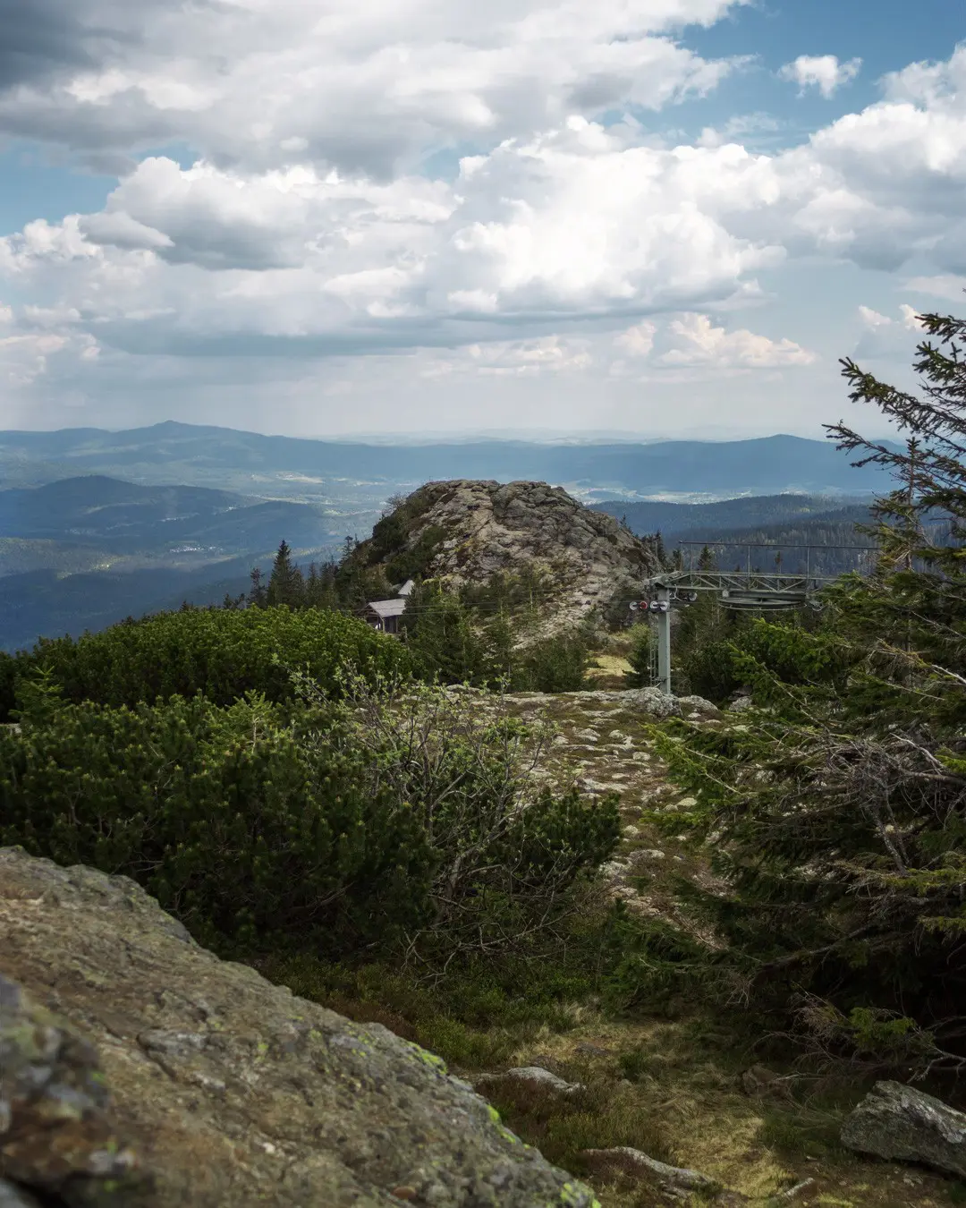 Großer Seeriegel mit Arberkapelle Wanderung Großer Arber