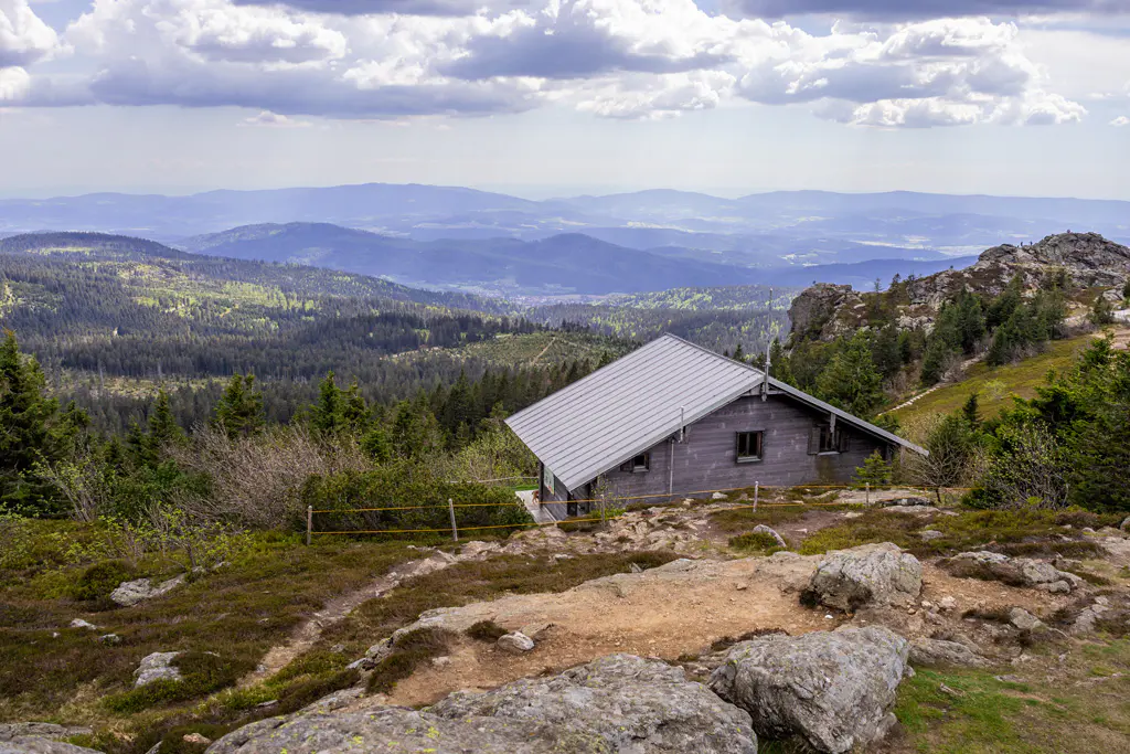Zwiesler Hütte am Großen Arber