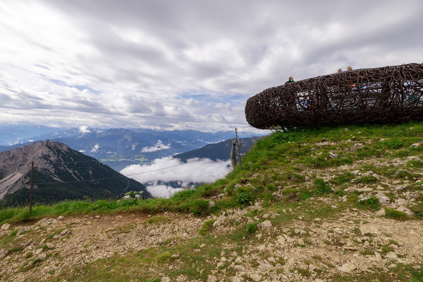 Aussichtsplattform Adlerhorst auf dem Gschöllkopf