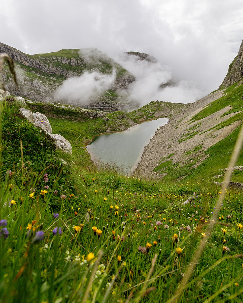 Wanderung Rofanspitze Grubersee Rofangebirge Tirol