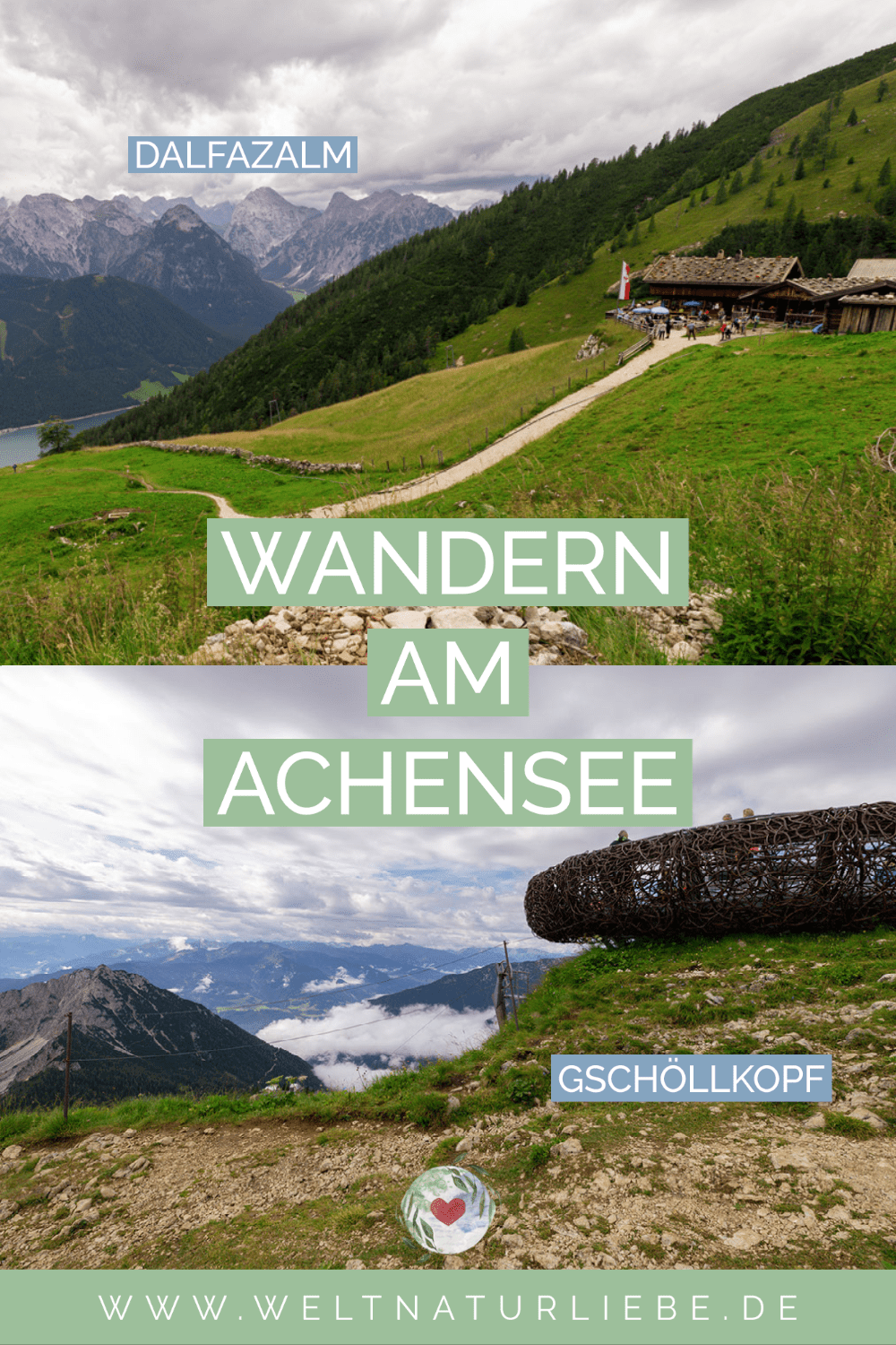 Wanderung Dalfazalm und Gschöllkopf