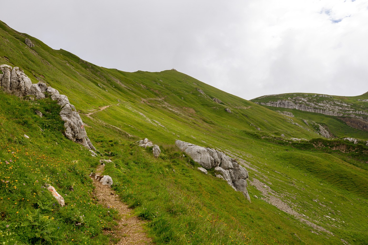 Wanderweg Rofanspitze Rofangebirge Tirol