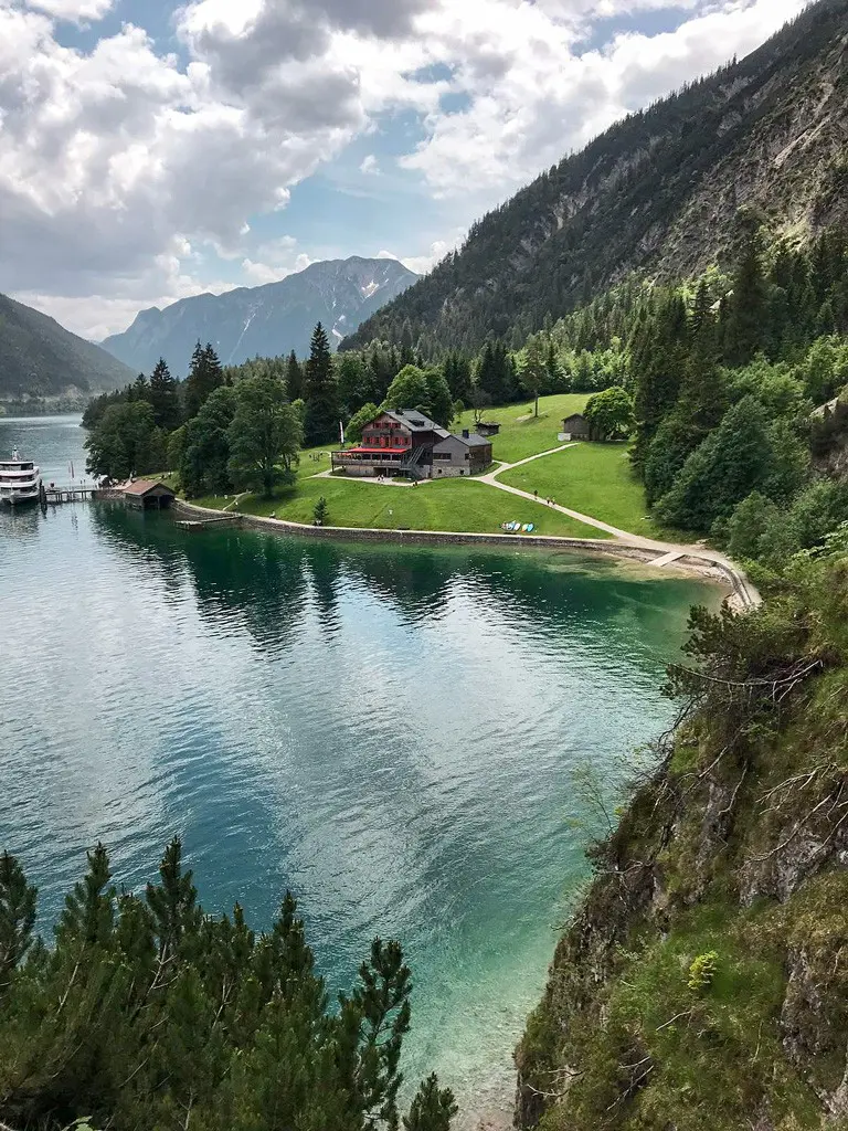 Gaisalm aus Sicht von Achenkirch aus kommend