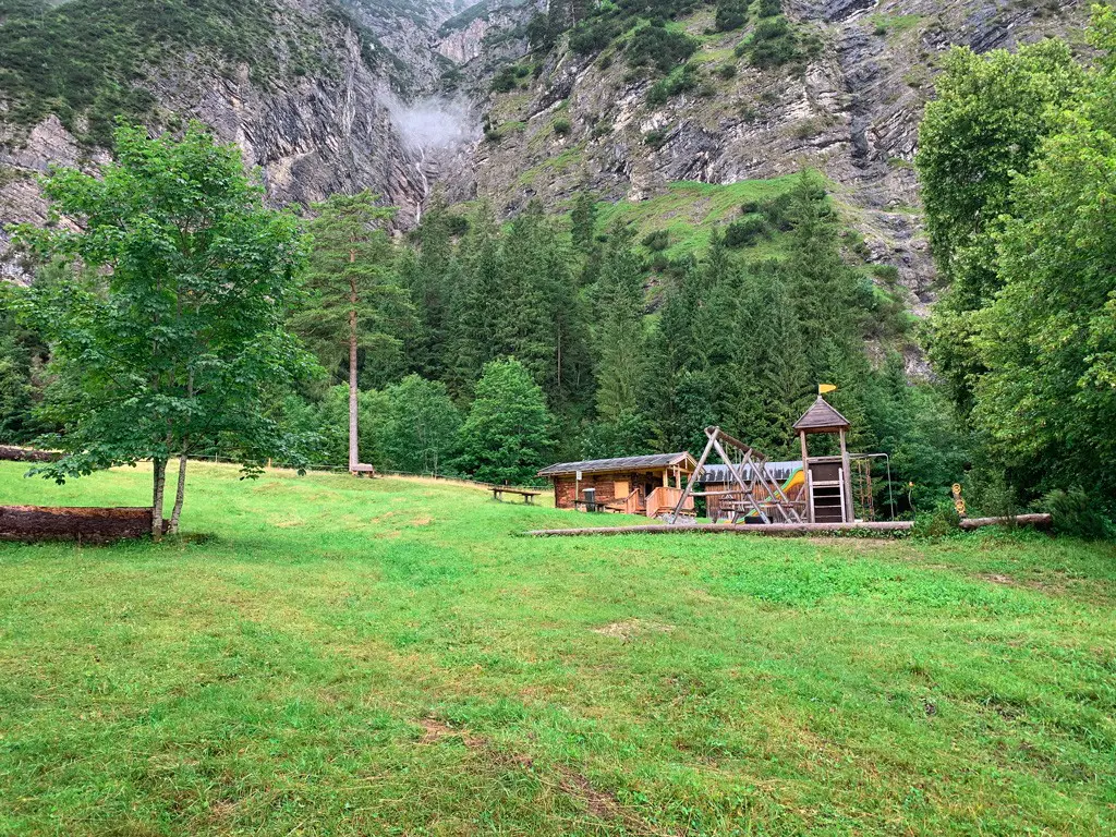 Kinderspielplatz an der Gaisalm
