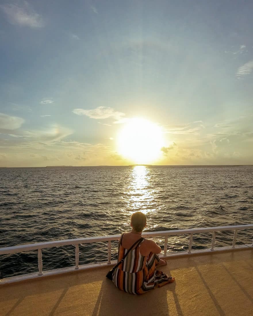 Malediven Urlaubstipps Sunset Cruise machen