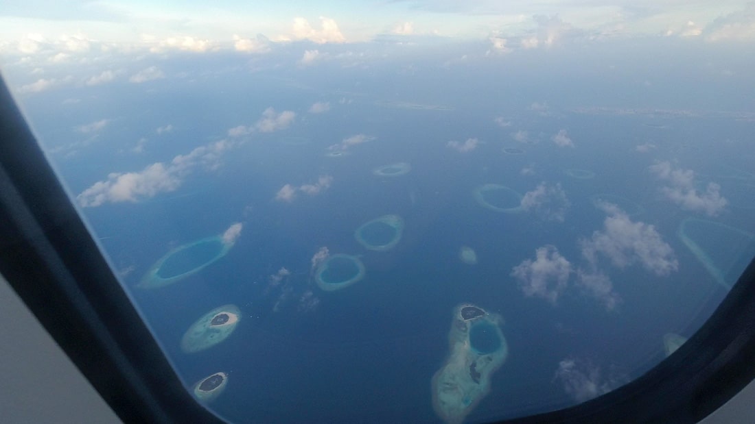 Verschiedene Inseln der Malediven