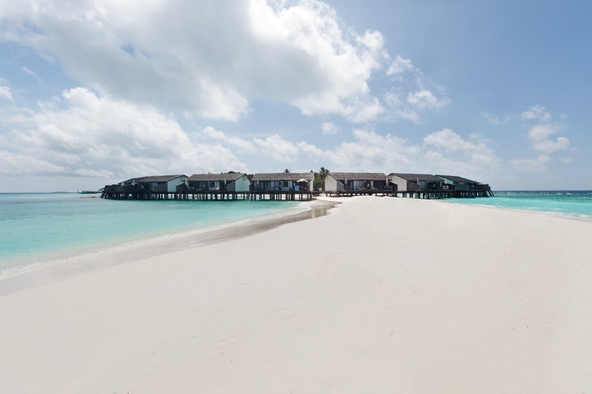 Wasserbungalows-Wasservillas Malediven