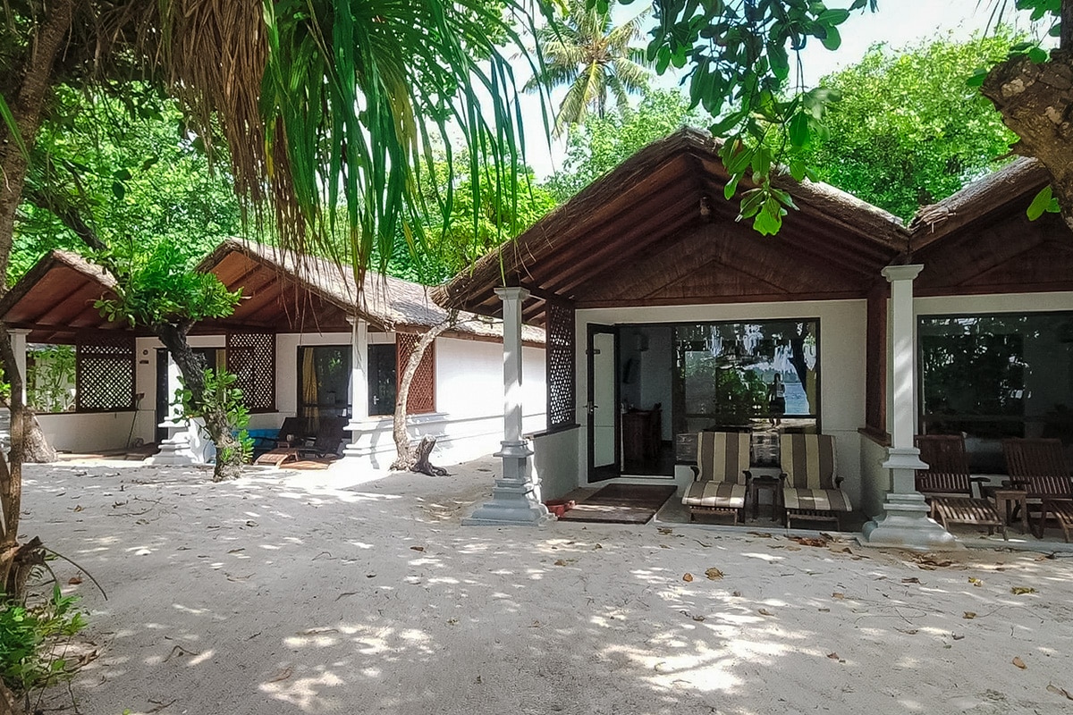 Villa des Reethi Beach Resort auf den Malediven