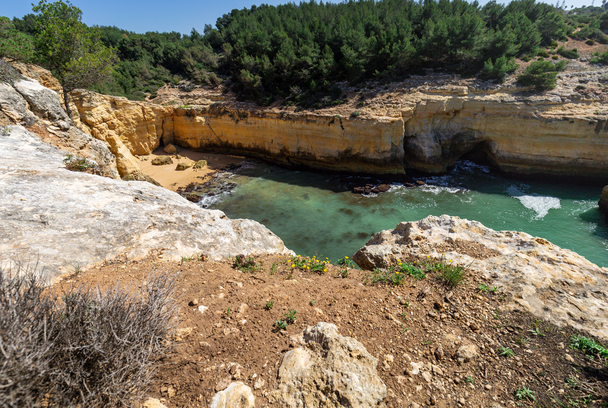 Praia do Vale Espinhaço auf dem Wanderweg der sieben hängenden Täler