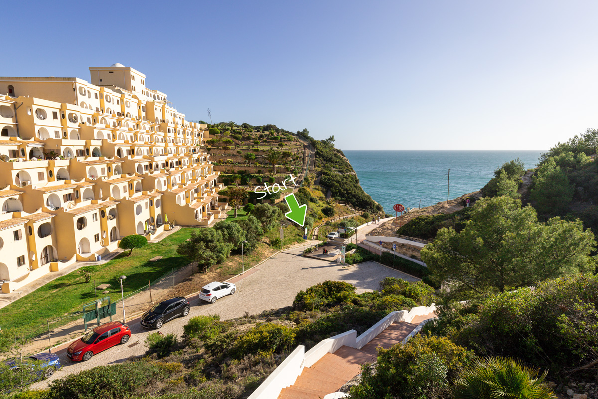 Wanderung der sieben hängenden Täler in Carvoeiro