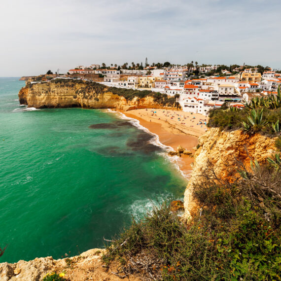 Strand von Carvoeiro - Praia do Carvoeiro