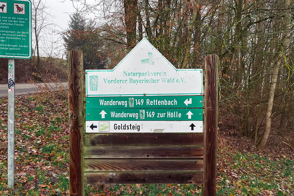 Wegweiser zur Hölle