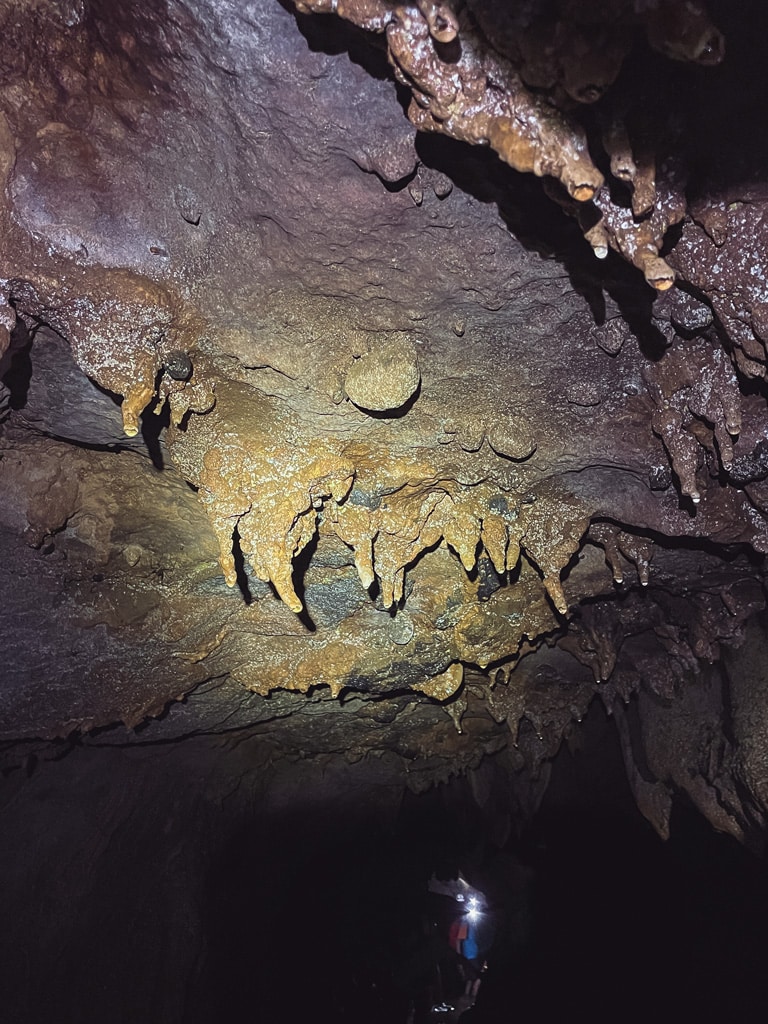 Weitere Stalaktiten Bat Cave Panama