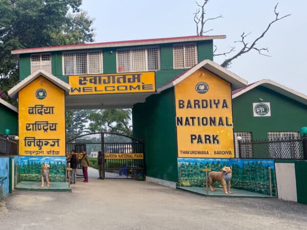 Bardia Nationalpark Eingang