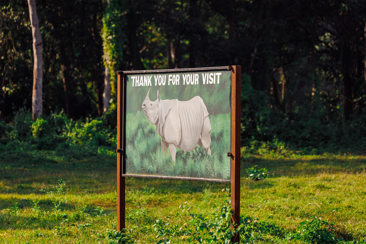 Thank You for your Visit Schild