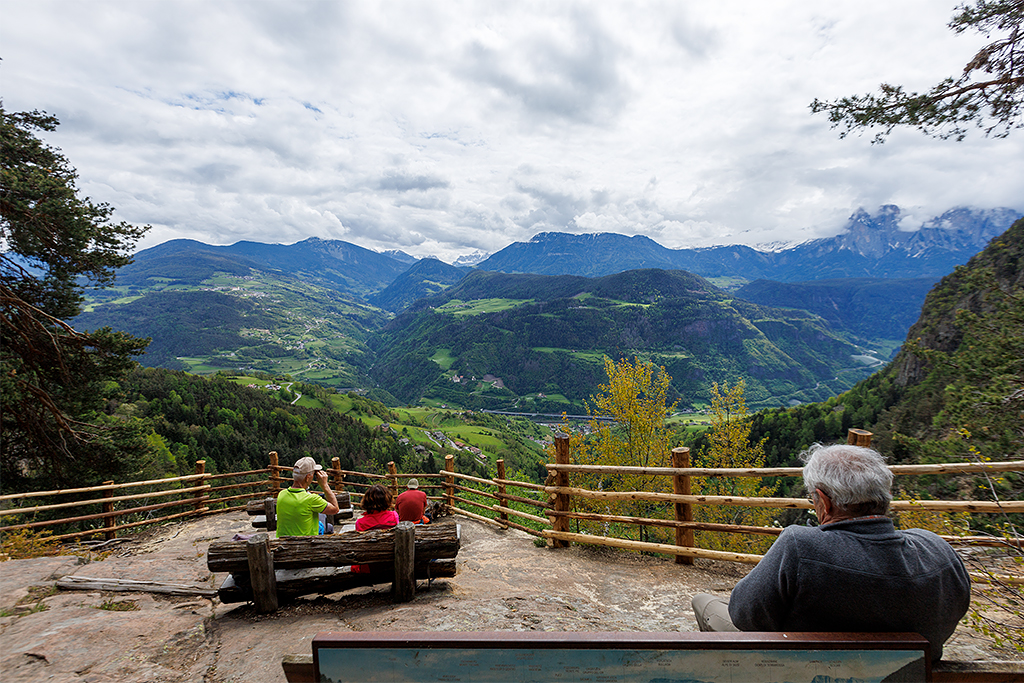 Aussichtsplattform Barbianer Wasserfälle