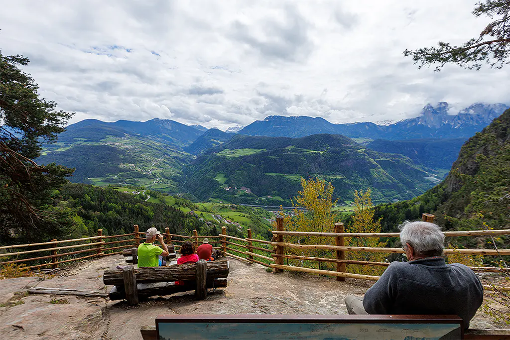 Aussichtsplattform Barbianer Wasserfälle