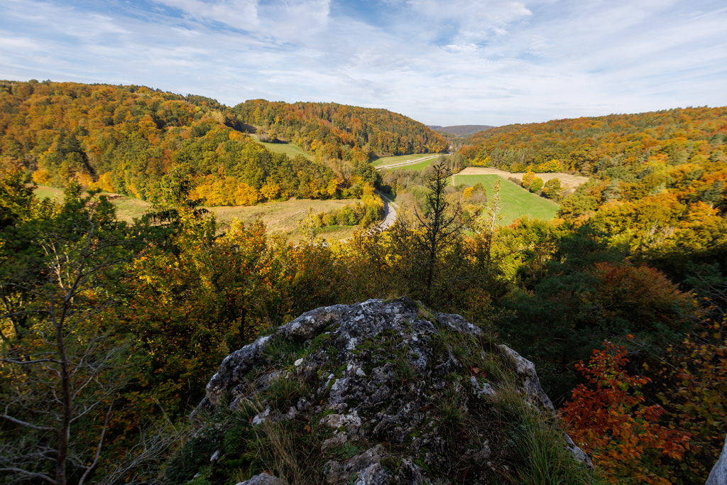 Aussicht von der Hohen Wand in Eilsbrunn