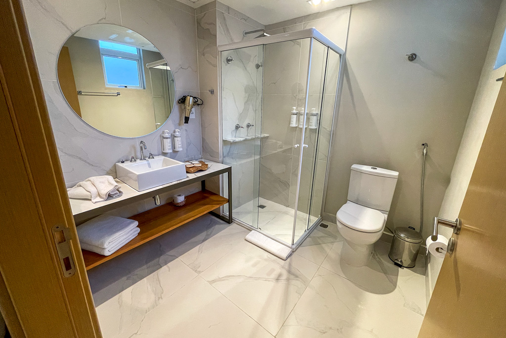 Badezimmer im Hotel Opera Juma in Manaus