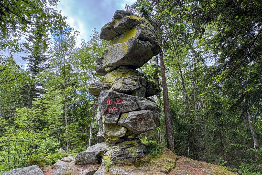 Teufelstisch in Bischofsmais im Bayerischen Wald