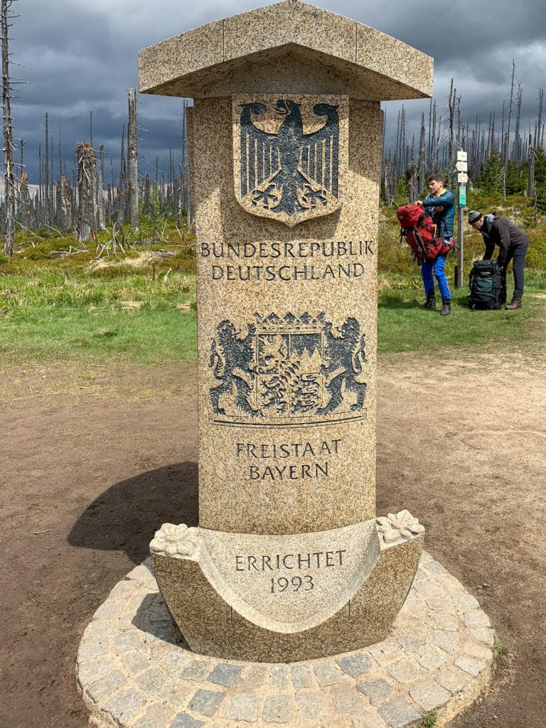 Dreiländereck Säule Deutschland