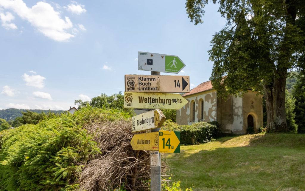 Wegweiser nach Nußhausen