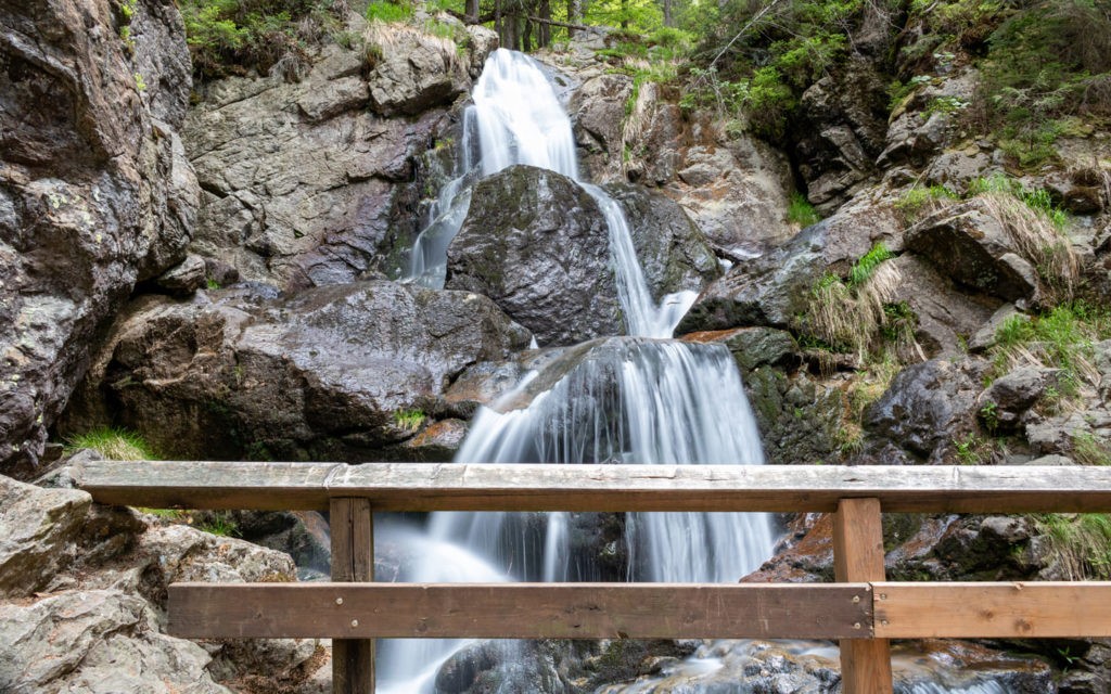 Obere Rißlochwasserfälle im Bayerischen Wald