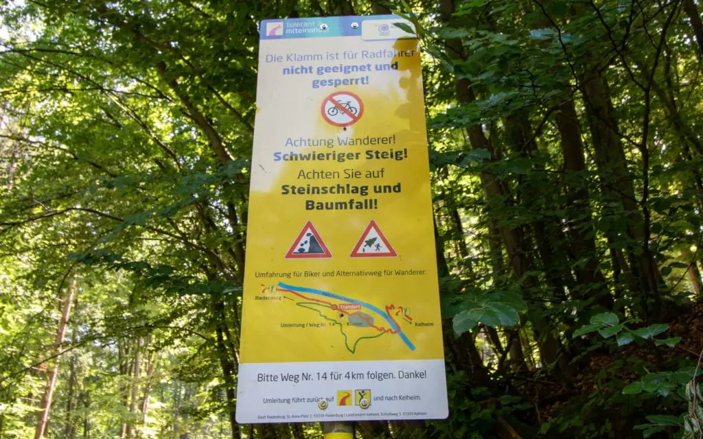 Klamm Altmühltal